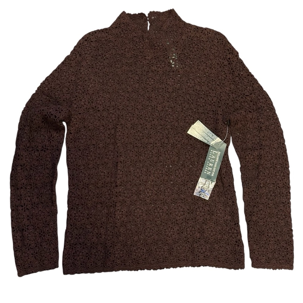 Lauren Ralph Lauren Women’s Exclusive Hand Knit Sweater S